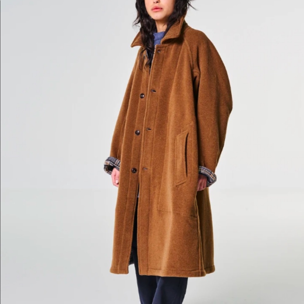 Girls Of Dust Reversible Wool Army Trench